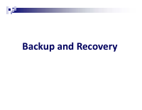 7.30 Backup and Recovery.pdf